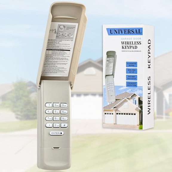for Chamberlain Craftsman Garage Door Opener Keypad Universal, Replaces 877MAX 878MAX 877LM G940EV-P2 CMXZDCG440