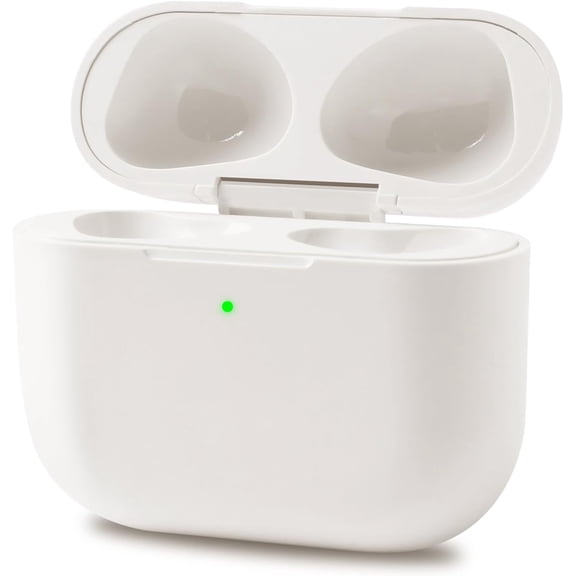 for Charging Case for AirPods 3rd Gen, Replacement Charger w/Bluetooth Sync Button, Fast Charge, Portable (Beige White)