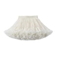 thumbnail image 1 of for Children Boy Girl Midi Dance Costumes Cosplay Mesh Elastic Waist Plain Skort Kid 2026 Clothing Country Concert Y2K 0-2 Years, 1 of 5