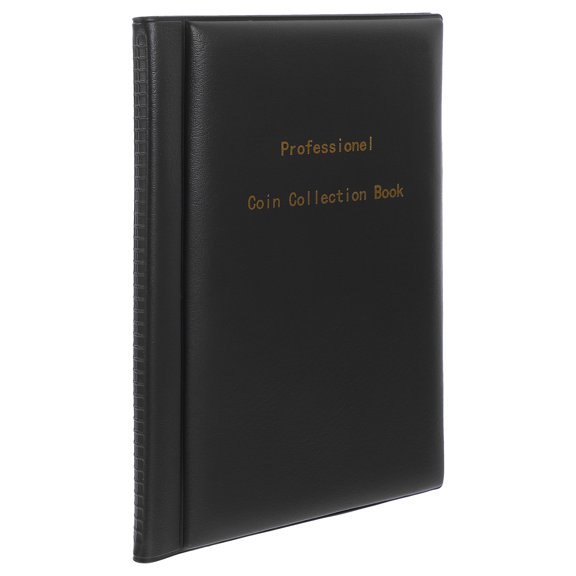 for Collectors Coin Collection Book Commemorative Rose Black