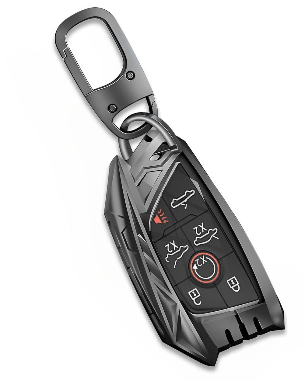 for Corvette C8 Key Fob Cover Smart Key Case Holder protector 2020 2021 ...