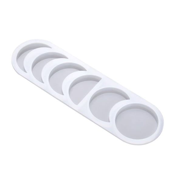 for Creative Astronomy Crescent Moon Phases Resin Mold DIY Full Moon Silicone Mo