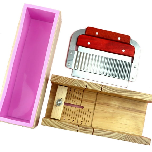 for Creative Soap Cutter Wood Box Set Adjustable Soap Cutting Device Loaf Soap Mold Cutter for Soap Making Bar Cutter Ki