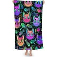 thumbnail image 1 of for  Cute Cat and Fish Stylish Soft Bath Towel Large Hand Towels Multipurpose for Bathroom, Hotel, Gym and Spa, 31''x51'', 1 of 13