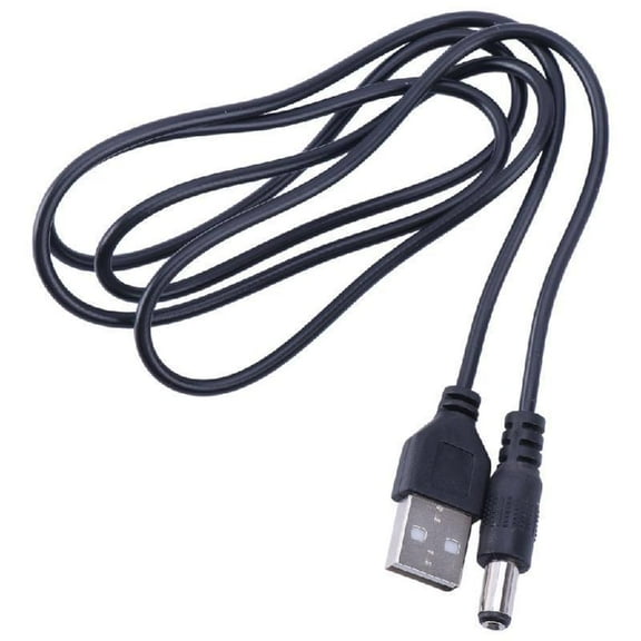 for DC 5V Power Cable Line USB 2.0 to for DC Jack 5.5X2.1 mm Interface Connectio