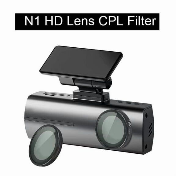 for DDPAI N1 Dual Dash Cam CPL Filter HD Lens Dust Protection Anti Glare CPL Fil