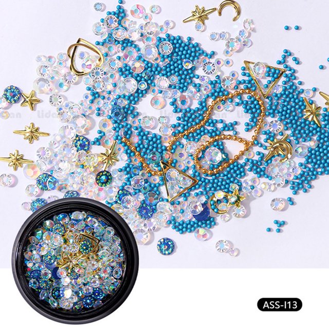 for DIY NailArt Decor Nails Jewelry DIY Nails Shape Decoration Mixed