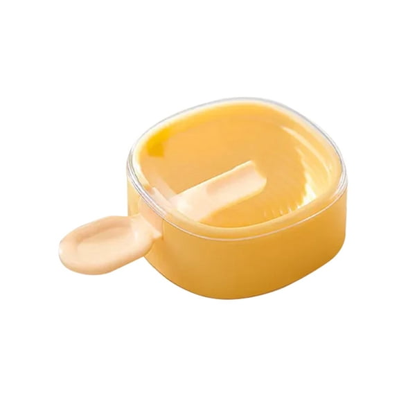 for DIY Summer Layered Ice Create Made from ABS Material Ice Making Tool for Clear Layered Ice Cubes with Construction and Easy Release,7.5cmx7.5cmx3.5cm,Yellow