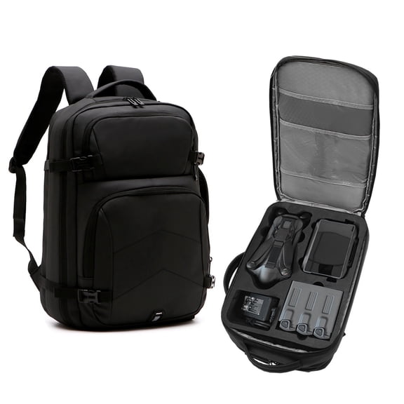 for DJI MAVIC 4PRO Large Capacity BackpackDrone Organizer Case Compatible RC2 RC PRO2 15 Inch Laptop Tablet EVA Travel Carrying Bag