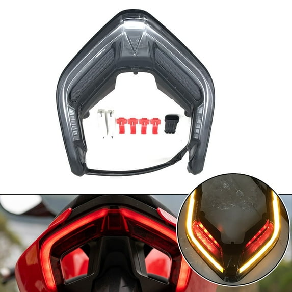 for DUCATI PANIGALE V2 / V4 / 2018-2022 LED Tail Light Turn Signal Integrated