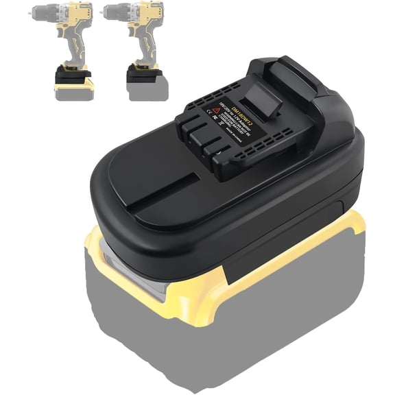 for De*walt 20V to 12V MAX Battery Adapter, Convert for Dew 20V Battery to for De*walt 12V DCB12V Battery Tools