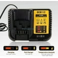 thumbnail image 1 of for Dewalt DCB112 12V & 20V Max Li-ion Battery Charger replaces DCB100 & DCB107, 1 of 1