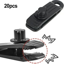 for Durable 20pcs Tarp Clips - Heavy Duty Clamps for Camping & Outdoor Use!