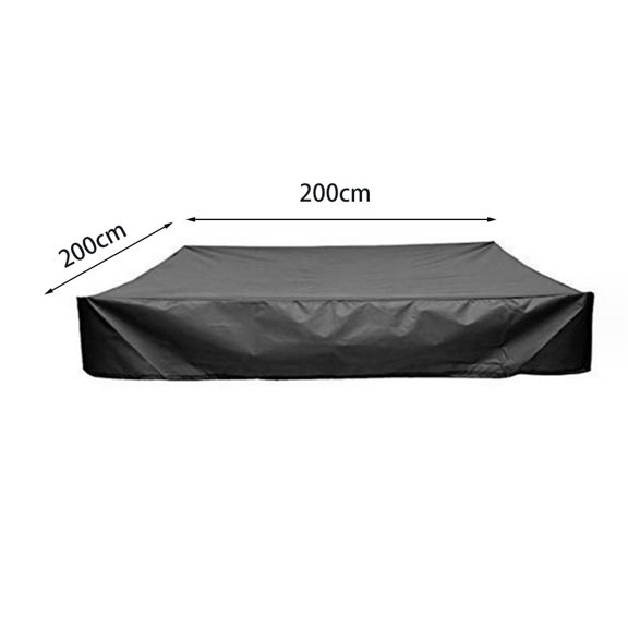 for Durable 210D Waterproof Sandbox Cover: UV Protection & Easy Storage!