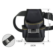 for Durable Electrician Tool Pouch with 18 Pockets-Compact & Versatile Organizer B