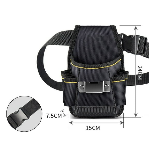 for Durable Electrician Tool Pouch with 18 Pockets-Compact & Versatile Organizer B