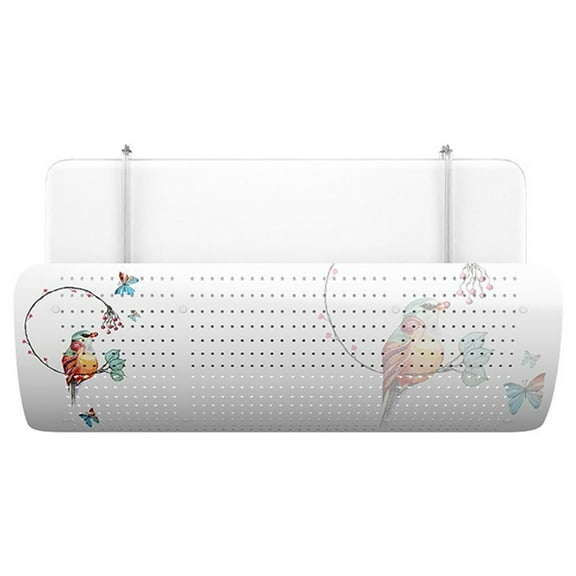 for Durable Wall-Mounted Air Conditioner Deflector:Easy Installation Wind Guide