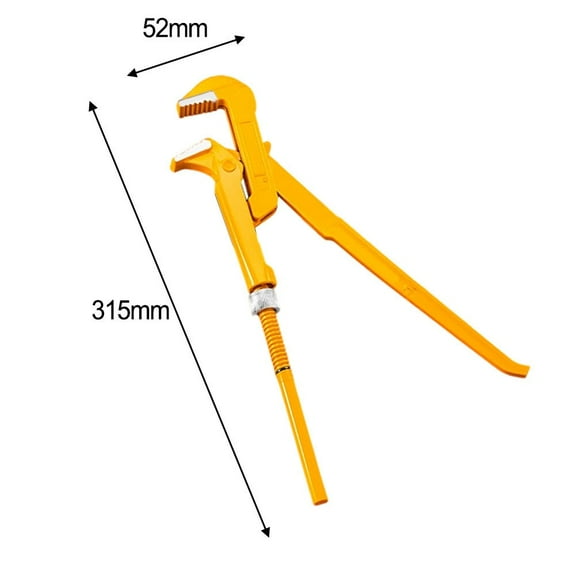 for Eagle Point Pliers water Pipe Wrench 90° Adjustable Heavy Duty Plumbing