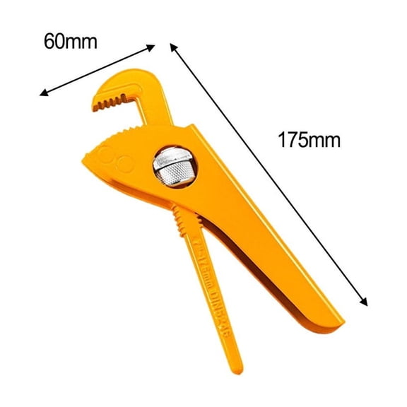 for Eagle Point Pliers water Pipe Wrench 90° Adjustable Heavy Duty Plumbing