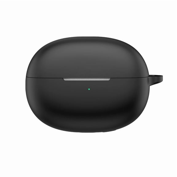 for EarFun Clip Wireless Earbuds Silicone Case Cover Earphone Shockproof Shell Headphone Protective Sleeve with Carabiner