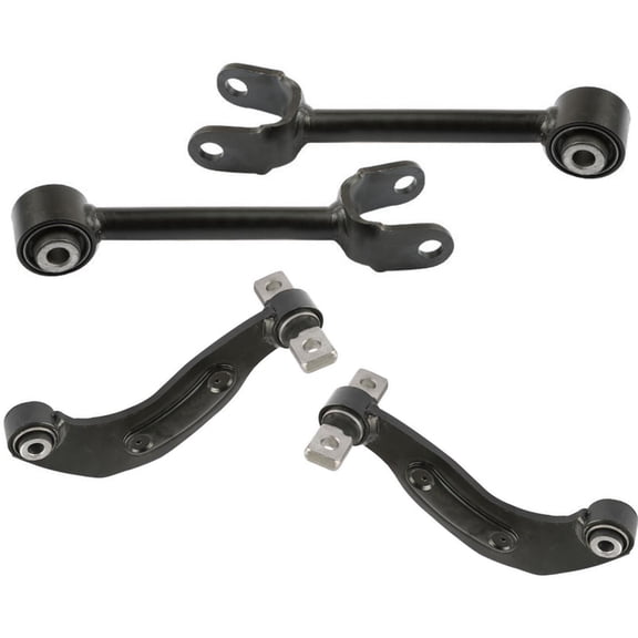 for Edge Rear Upper & Lower Control Arms Kit 2011-2015 for Lincoln for MKX - 100% Accuracy, Mild Steel, Bolt-On Installation