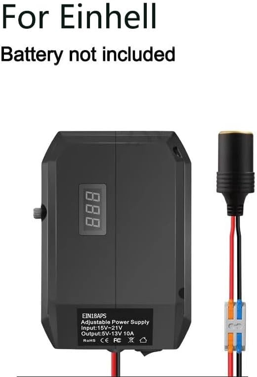 for Ein*hell 18V to 12V Step Down Power Battery Adapter,DIY Charger ...
