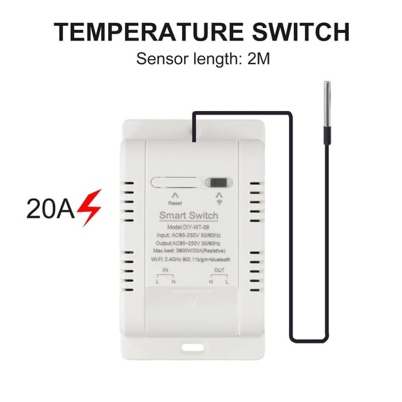 for Ewelink Temperature Humidity for Smart Switch Can Schedule Record Smart Home Life B