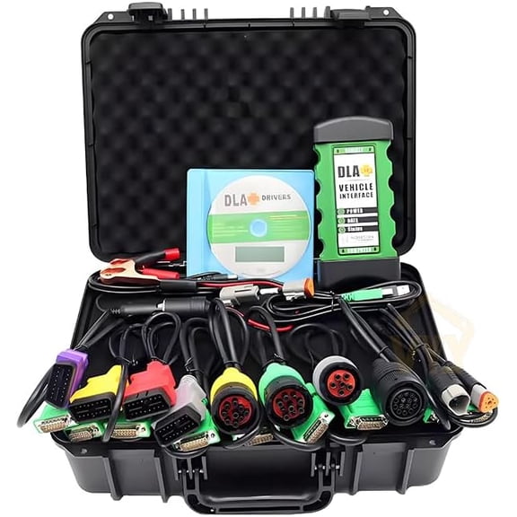 for Excavator DLA Diagnostic Tool DLA+2.0 Vehicle Interface Diesel V2019 Software Heavy Duty Truck Scanner Fleet