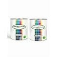 thumbnail image 1 of for Fiat Panda 2003-08 VERDE GUACAMOLE 733A Quart Base Coat & Quart Clear Coat, 1 of 4