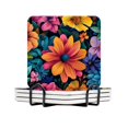 for Flowers for Plants Stylish Ceramic Coasters for Drinks with Holder