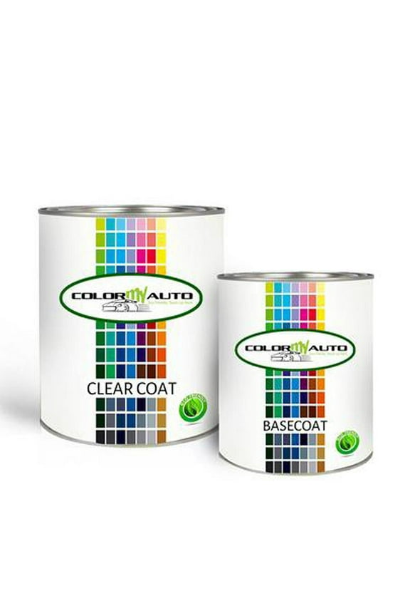 for Ford Focus 2000 Performance White WT Pint Base Coat & Quart Clear Coat