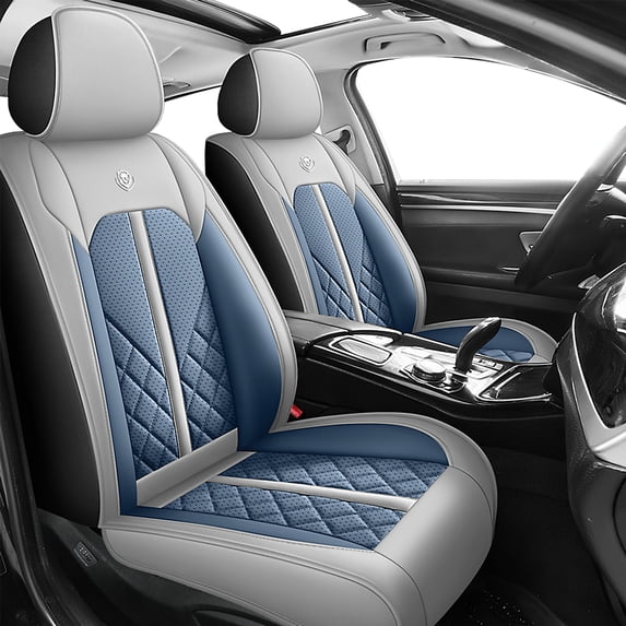for Ford Taurus 2014 Car Seat Protectors Synthetic Leather Scratch Resistant Precision Fit Enhanced Comfort Armrest Compatible
