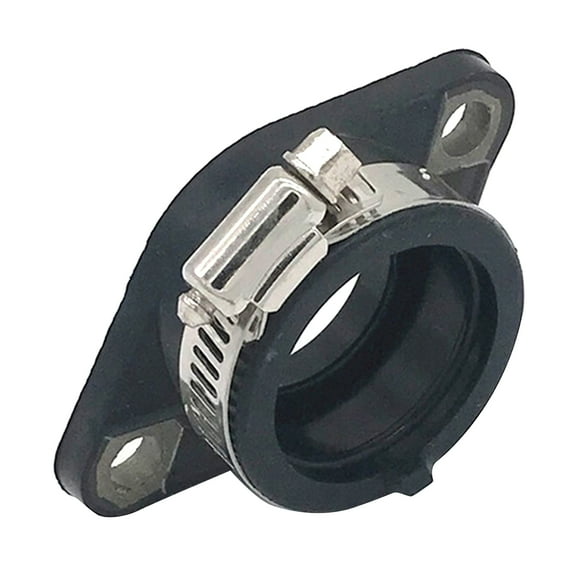 for GN125/GS125 Motorcycle Intake Manifold Carburetor Boot Joint Holder Adapter Rubber Durable Parts