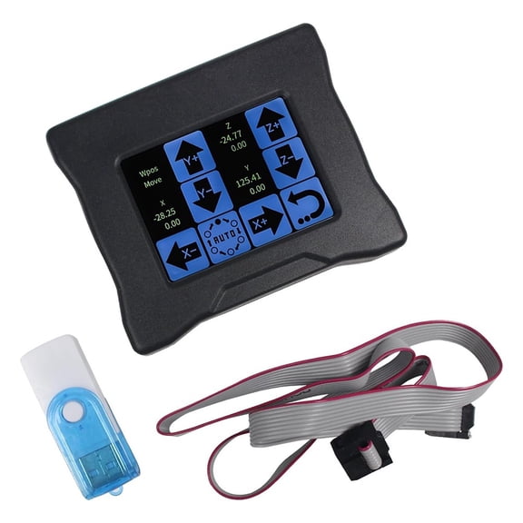 for GRBL Offline Controller with 2.8 Inch LCD Screen, for 3018 PRO 3020 4540 CNC Router, for GRBL for 1.1 3-Axis Milling Engraving Machine