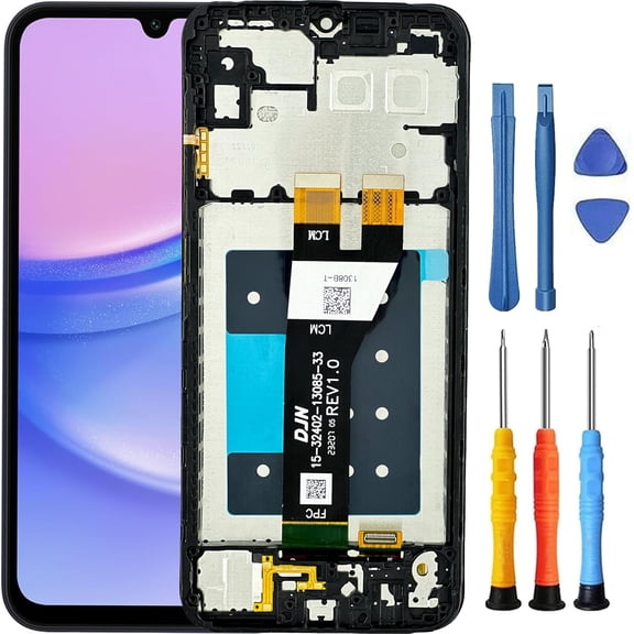 for Galaxy A14 5G Screen Replacement with Frame SM-A146U SM-A146A SM-A146W SM-A146P LCD Display Touch Digitizer Assembly Tools