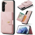 thumbnail image 1 of for Galaxy S23 5G Case PU Leather Wallet Case Detachable Magnetic Back Card Pockets Shockproof Protective Cover for Samsung Galaxy S23 5G 2023 (Pink), 1 of 12
