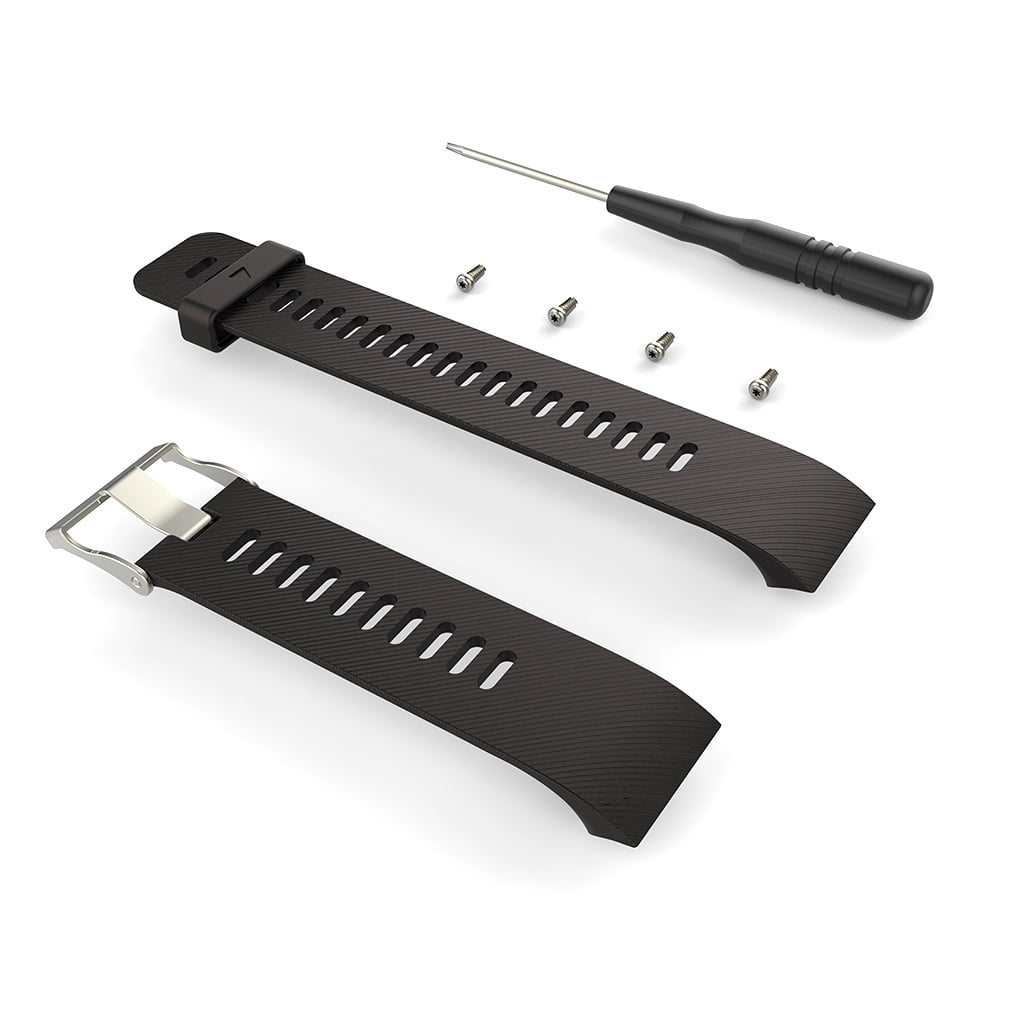 Shieranlee Bracelet en métal Compatible avec Garmin Forerunner 35  Strap/Garmin Approach S10 Bracelet,de Rechange en Acier Inoxydable pour  Montre