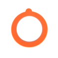 thumbnail image 1 of for Glass Clip Top Jars Replacement Silicone Leak-proof Seals Mason Jar Gaskets Sealing Rings Rings ORANGE, 1 of 8