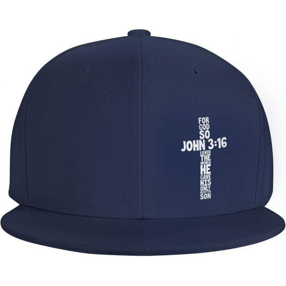 for God So Loved The World John 3：16 Christian Gift Baseball Hats Trucker Hat for Men Women Snapback Caps Summer Hats