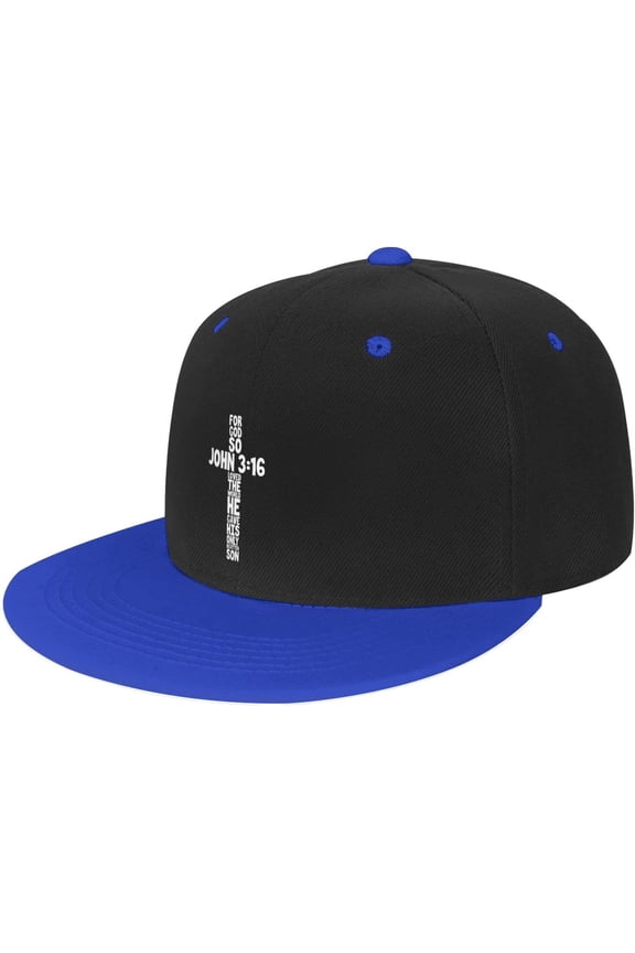 for God So Loved The World John 3:16 Christian Trucker Hat Men Baseball Cap Women Dad Hat Ball Hat Cowboy Hat White