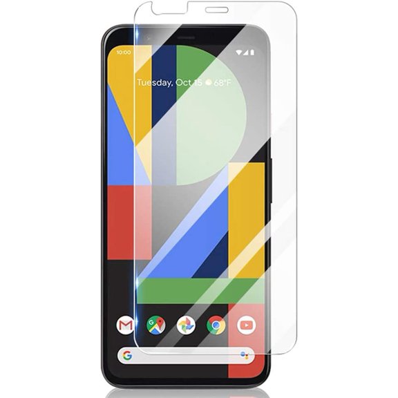 for Google Pixel 4 Screen Protector Tempered Glass, (2pcs) High Clear Thin Anti-stratch Screen Protector Protective Film For Pixel 4