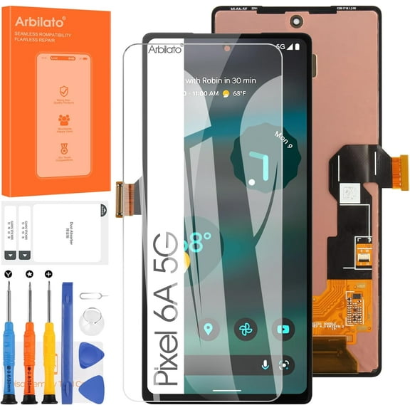 for Google Pixel 6A 5G 6.13" LCD Screen Replacement Display Touch LCD Display Digitizer Assembly