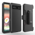 thumbnail image 1 of for Google Pixel 6A 5G (NOT FIT PIXEL 6) Case Heavy Duty Shock Absorption Kickstand Phone Case with Belt Swivel Clip Holster Cover, 1 of 8