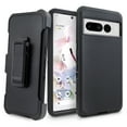 thumbnail image 1 of for Google Pixel 7 PRO (2022) Phone Case Heavy Duty Shock Absorption Kickstand Case with Belt Swivel Clip Holster Cover, 1 of 8