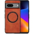 thumbnail image 1 of for Google Pixel 8 Case 5G (2023) [Compatible with Magsafe] - Plush Matte Finish and Full Body Protection Cover for Men Women Girls (6.3 Inch) Orange, 1 of 17