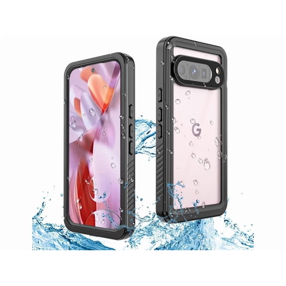 for Google Pixel 9 Pro Case Waterproof IP68 Certified Dustproof Shockproof Built-in Screen Protector Full Body Case for Google Pixel 9 Pro 6.3" 2024