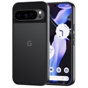 for Google Pixel 9 Pro XL 10 Pro XL Case Compatible with MagSafe, Translucent Matte Shockproof Phone Case Cover - Black