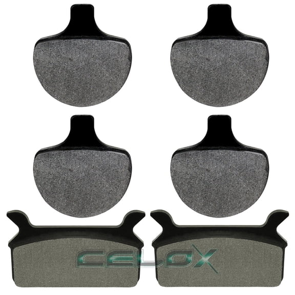 for Harley Davidson FLTC Tour Glide Classic 1987-1991 Front & Rear Brake Pads
