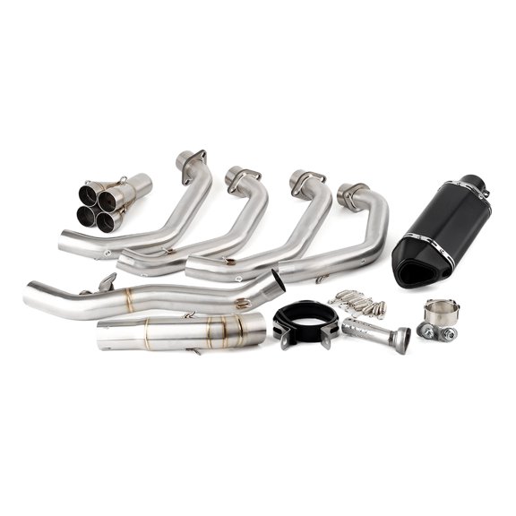 for Honda CBR600F 2011-2013 / CB600F Hornet 2007-2013 Modified Escape Slip-on Motorcycle 4-Into-1 Full Exhaust System Muffler With Header Link Pipe