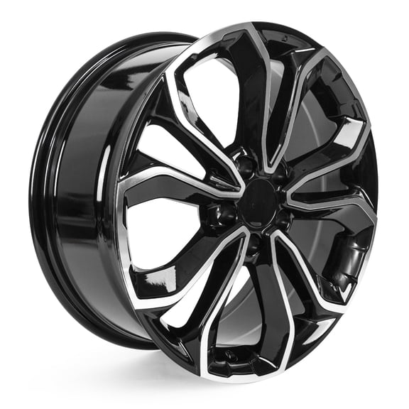 Focalmotors Alloy 18 inch Rim 5x114.3mm 18x7.5 5-Lug, Black for Honda CR-V 2020-2023